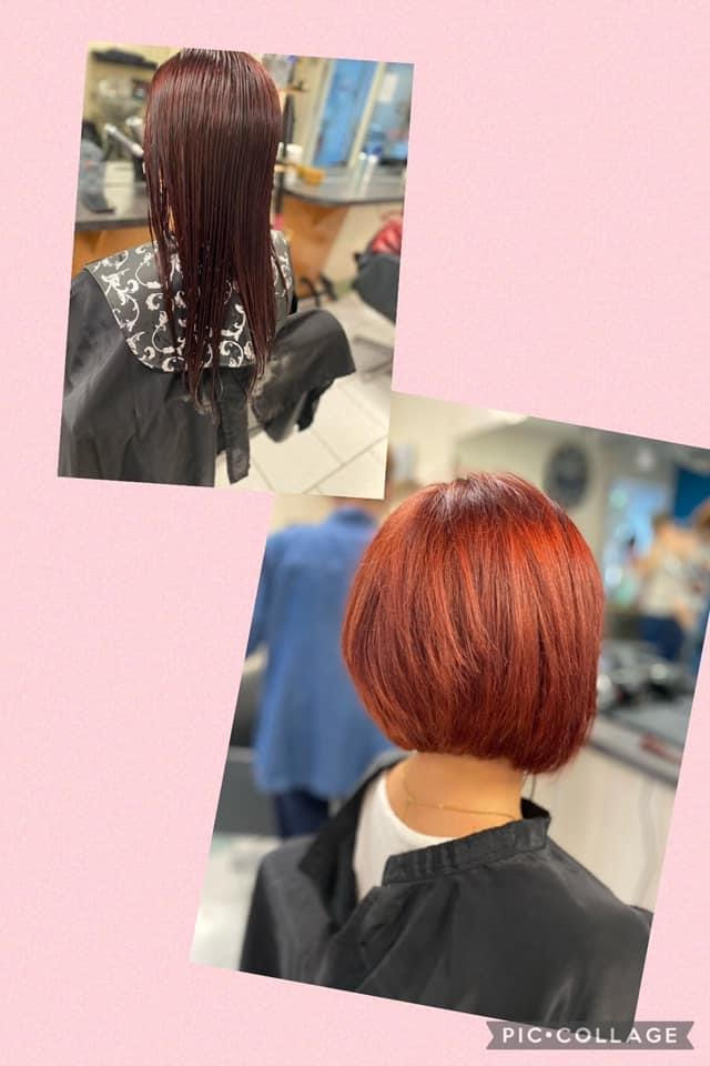 coiffure rouge JESS COIFFURE Dieulouard